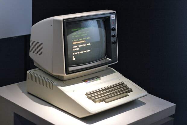 The Apple II series was first introduced in 1977.