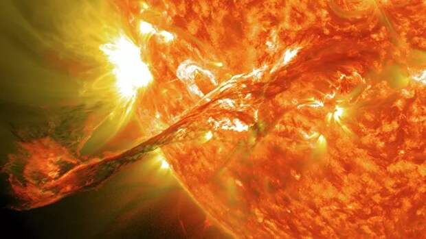 В ИПГ предупредили о сильных вспышках на Солнце