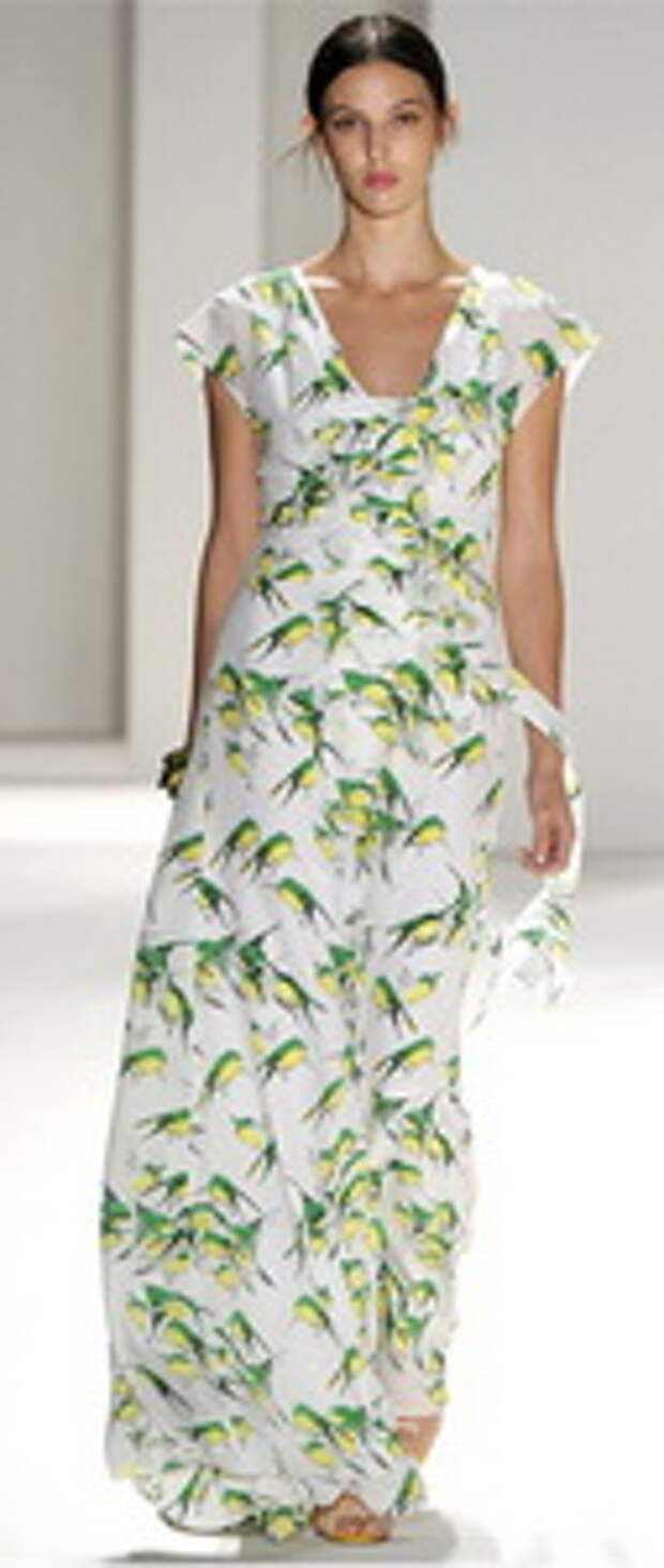 модные принты весна лето 2012 Carolina Herrera модные принты весна лето 2012 Carolina Herrera