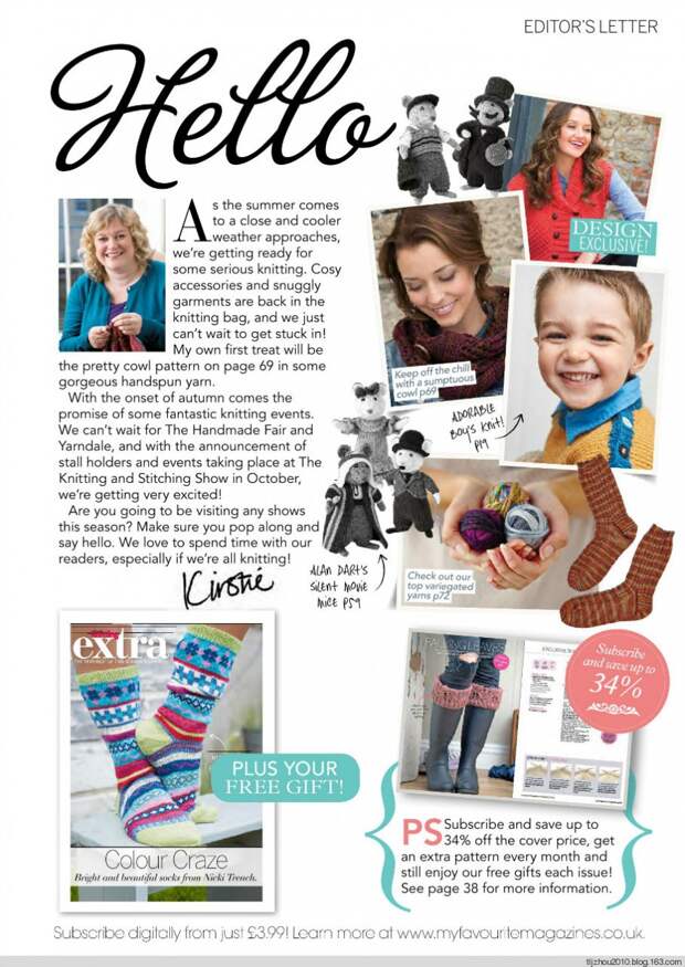 Simply Knitting №124 2014 - 紫苏 - 紫苏的博客 Simply Knitting №124 2014 - 紫苏 - 紫苏的博客