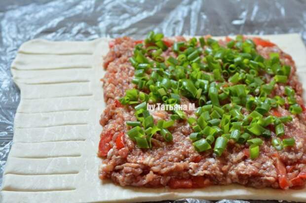 Закусочный рулет с мясом