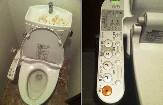 Большинство японцев пользуется «умным» унитазом – «washlet». | Фото: realt.onliner.by. 