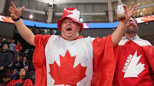 Канадец распилил телевизор после поражения хоккейной сборной от США в финале Олимпиады