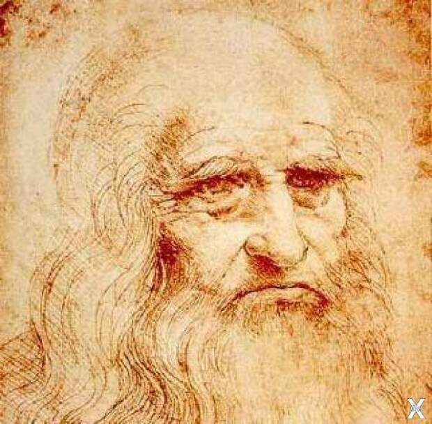Леонардо да Винчи. Автопортрет