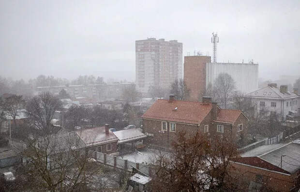 В Тульской области в День народного единства ожидается снегопад