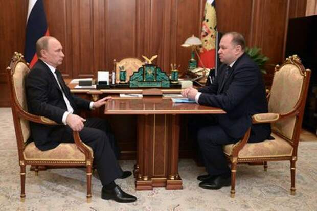 С губернатором Калининградской области Николаем Цукановым.