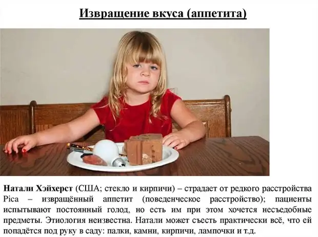 Поедание несъедобных веществ