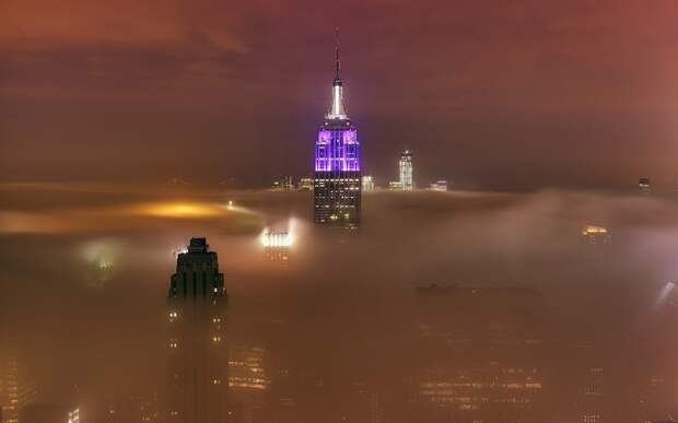 citiesinfog02 Города, окутанные туманом