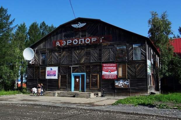 10. Аэропорт в Туруханске аэропорт, постройка, россия, самолет