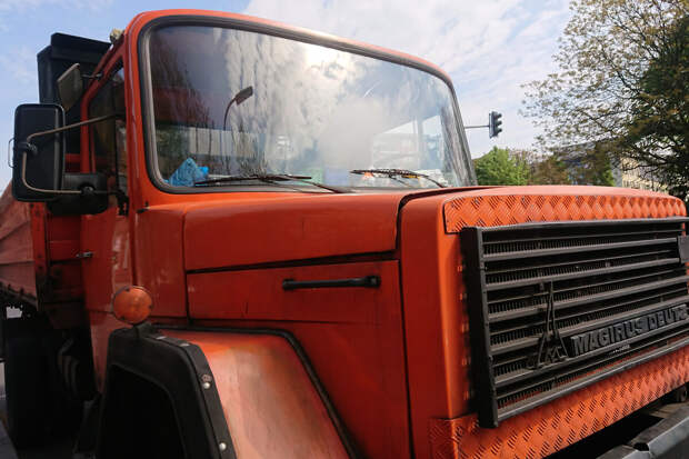 В России продают старые грузовики Magirus, которые строили БАМ