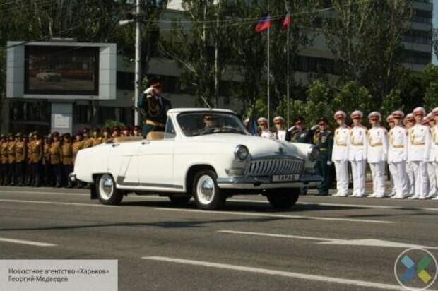 Дань уважения героизму народа-победителя: в Донецке прошел военный парад