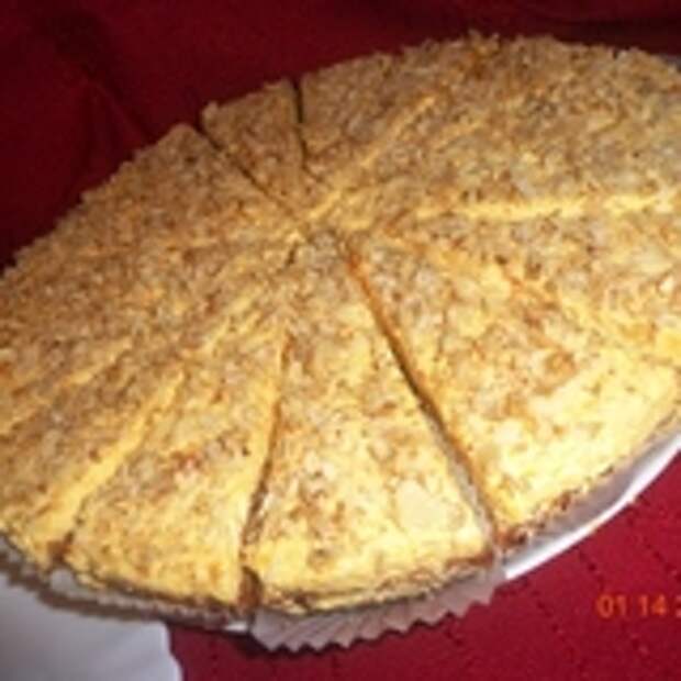 Мандариновый торт (легкий)