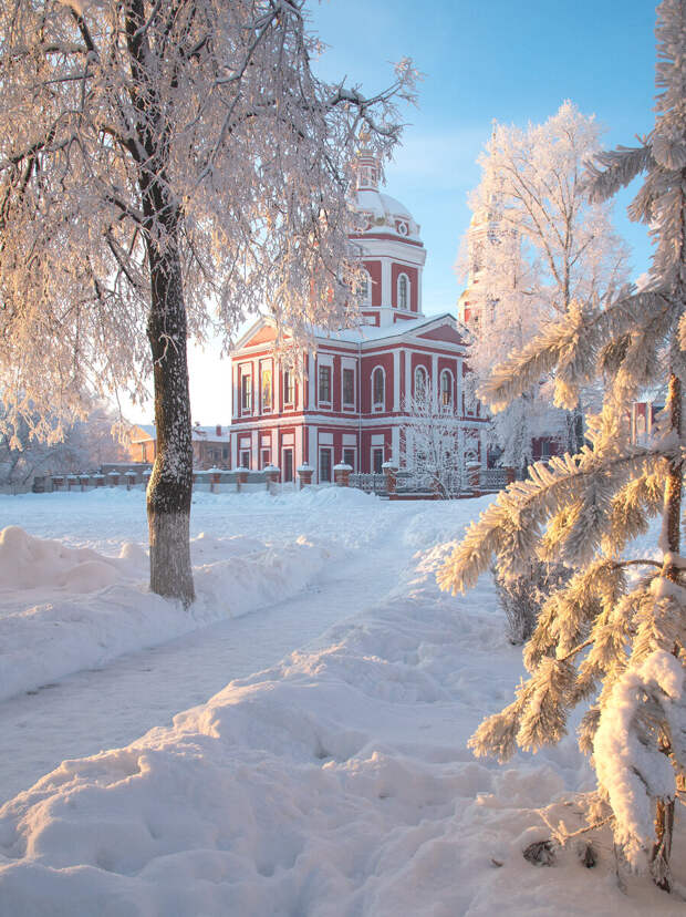 Спасский собор на рассвете