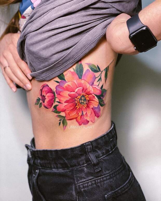 Значение тату цветы: 20 самых популярных примеров