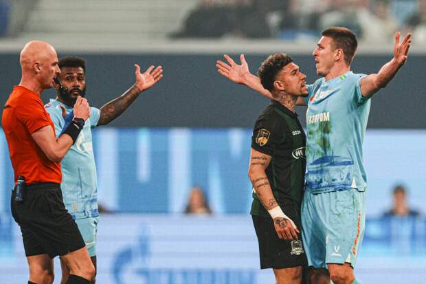 "Краснодар" сыграл вничью с "Зенитом" и сохранил лидерство в РПЛ