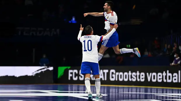 Навстречу Украине: сборная России победила Грузию и вышла в полуфинал ЧЕ по мини-футболу