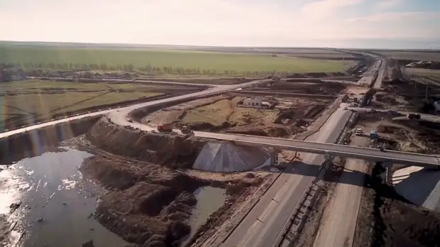 Крымский автобан: как идёт строительство трассы «Таврида»