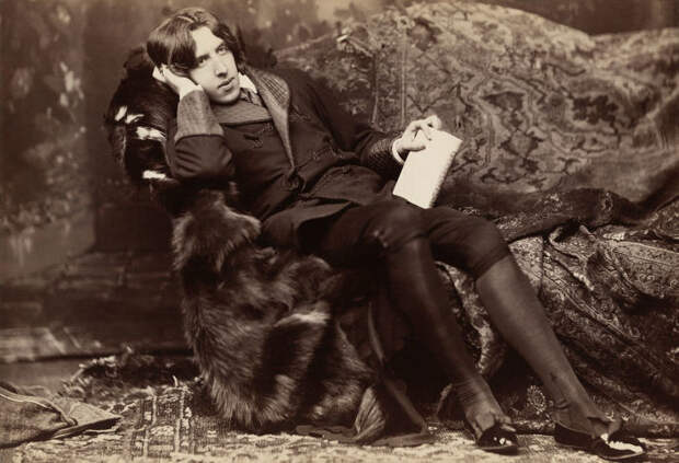 Оскар Уайльд. Фотография Наполеона Сарони (около 1882 года)