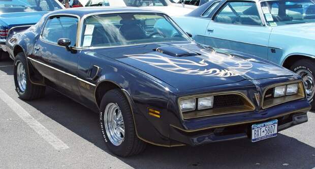 1977 Pontiac Trans-Am знаменитый трнас ам 