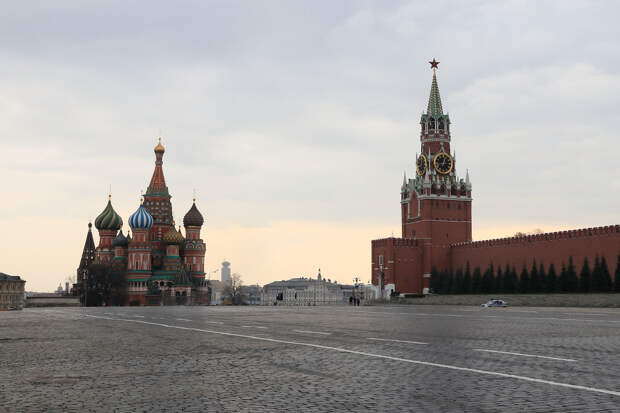 Перекрыт доступ на Красную площадь в Москве