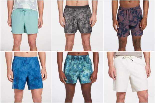 VRST activewear shorts for men composite image