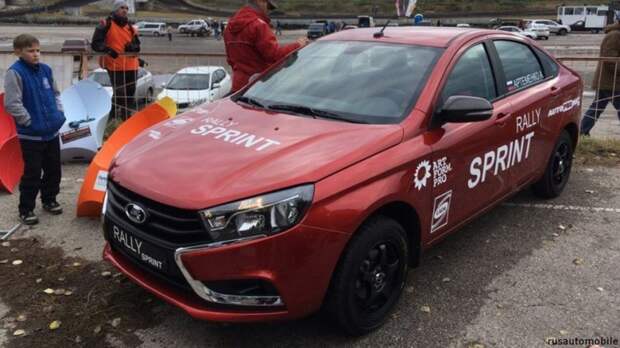 Lada Vesta Rally Sprint (первый прототип)