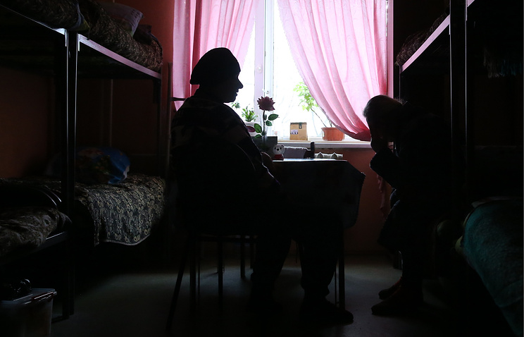 Бездомные в центре социальной адаптации "Люблино"