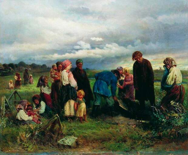 Странные похоронные обряды древней Руси