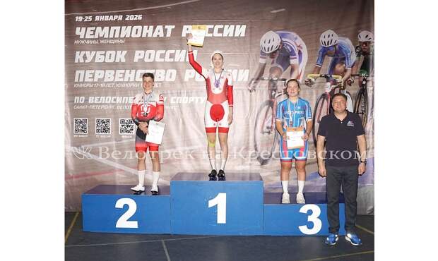 Тулячка завоевала серебряную медаль Чемпионата России по велоспорту на треке