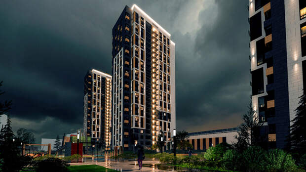 Высотные акценты. Четыре "свечки" построят на пустыре рядом с "Гранд Ареной"