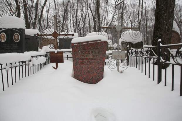 Могила Христиана Лодера на Введенском кладбище. Фото: Андрей Дмытрив