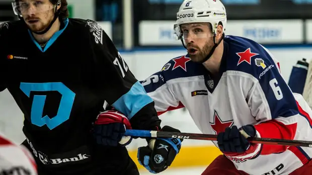 ЦСКА обыграл минское «Динамо» в матче КХЛ