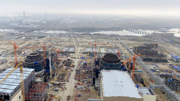 Строительство Курской АЭС-2, февраль 2023 г.