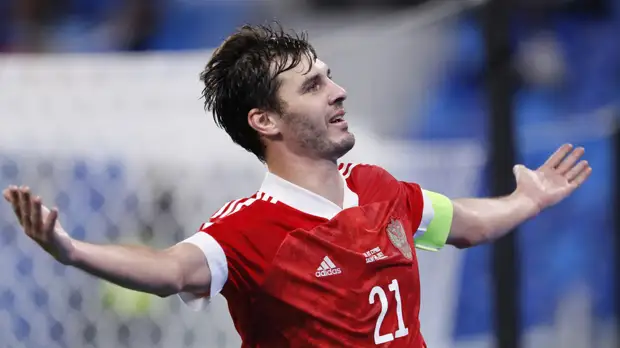 Ерохин и Дзюба стали лучшими бомбардирами сборной России в отборе к ЧМ-2022