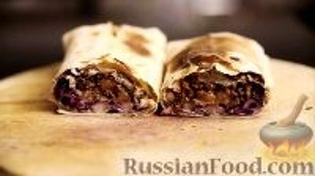 Фото к рецепту: Домашняя шаурма по мотивам бургера "Неряха Джо" (Sloppy Joe)