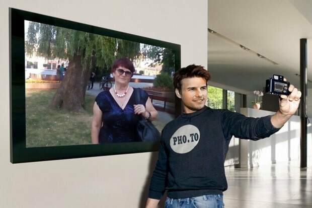 Фото со знаменитостями - это высший уровень мастерства Фото со знаменитостями - это высший уровень мастерства photoshop, одноклассники, прикол, смех, фотошоп, юмор