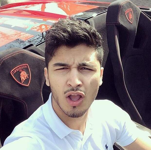 aleem17 Автопарк суперкаров 19 летнего подростка
