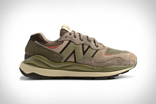 New Balance 57/40 Military Green Sneakers