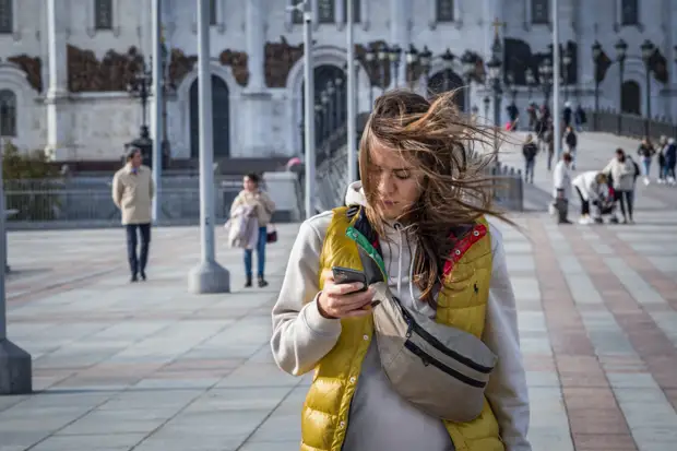 В Москве и Московской области сегодня введен желтый уровень погодной опасности