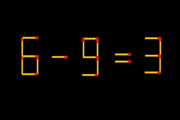 Головоломка со спичками: справитесь за 10 секунд — ваш ум национальное достояние