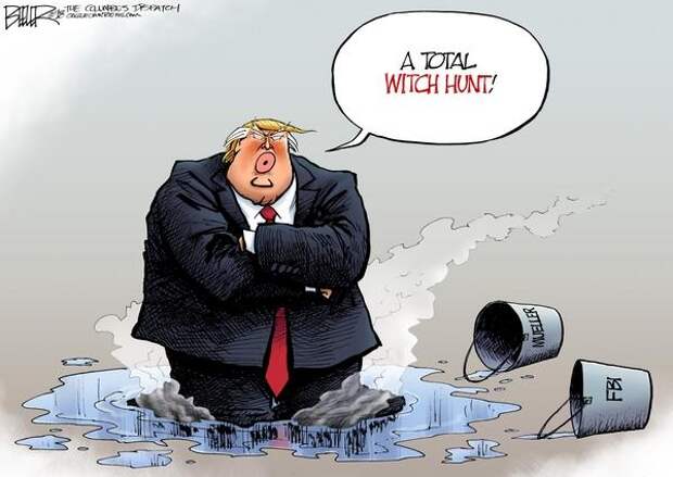 Провал импичмента Трампа в карикатурах