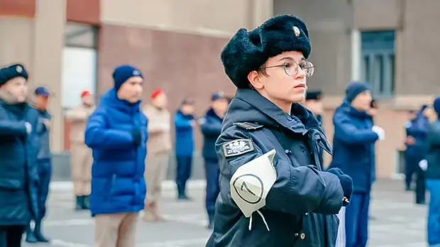 Юнармейцы Петербурга готовятся к Параду Победы