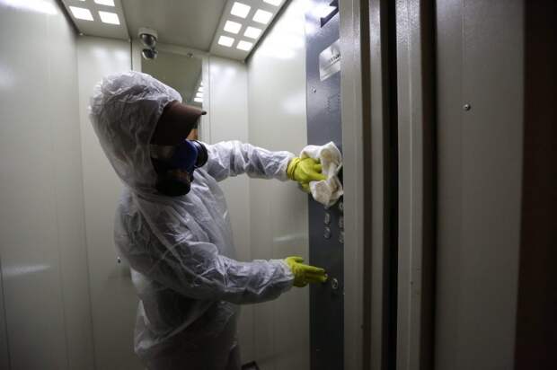 Влажная уборка в подъездах округа выполняется каждый день — зампрефекта СВАО Фото: Артур Новосильцев
