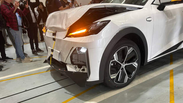 Changan провёл краш‑тест гибридного кроссовера Deepal S07 перед выходом в Россию