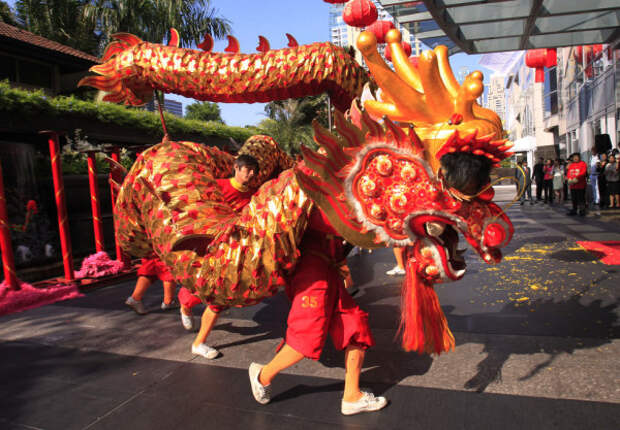 Новый год в Китае: танец дракона