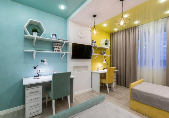 Зонирование освещением. / Фото: design-homes.ru