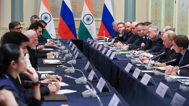 Моди подчеркнул большое значение тесного сотрудничества РФ и Индии
