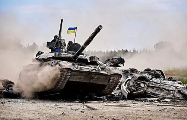 Наступленье началось, руки вместе , ноги врозь!