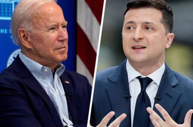 Зеленский обсудил с Байденом военную помощь Украине