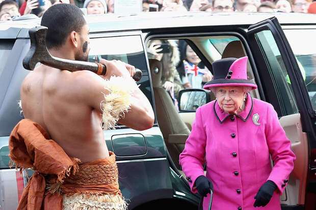Королева приехала на Фиджи